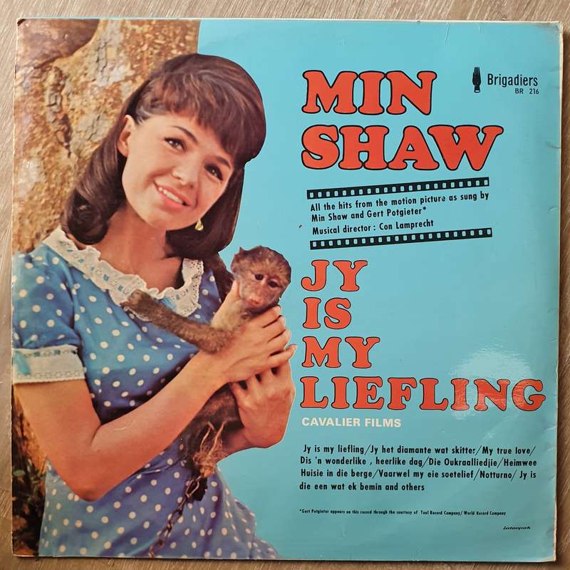 Min Shaw - Jy Is My Liefling - Vinyl LP Record - Good+ Quality (G+) (Vinyl Specials)