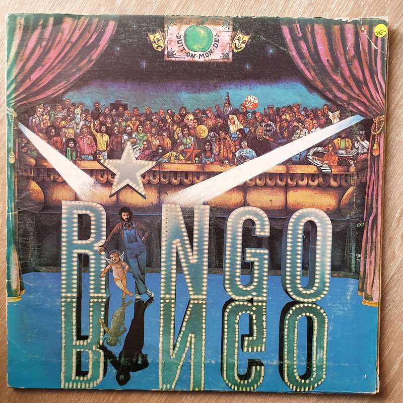 Ringo Starr - Ringo with Booklet - Vinyl LP Record - Opened  - Very-Good- Quality (VG-)