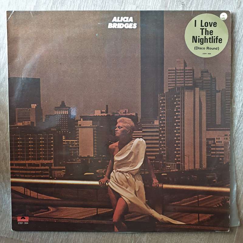 Alicia Bridges  Alicia Bridges - I Love The Nightlife  - Vinyl LP Record  (VG-)