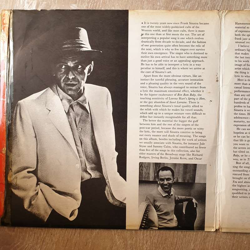 Frank Sinatra  Sinatra Plus (Rare)  Double Vinyl LP Record - Opened  - Good Quality (G)