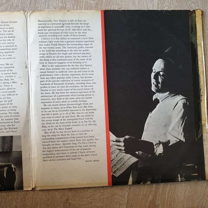 Frank Sinatra  Sinatra Plus (Rare)  Double Vinyl LP Record - Opened  - Good Quality (G)