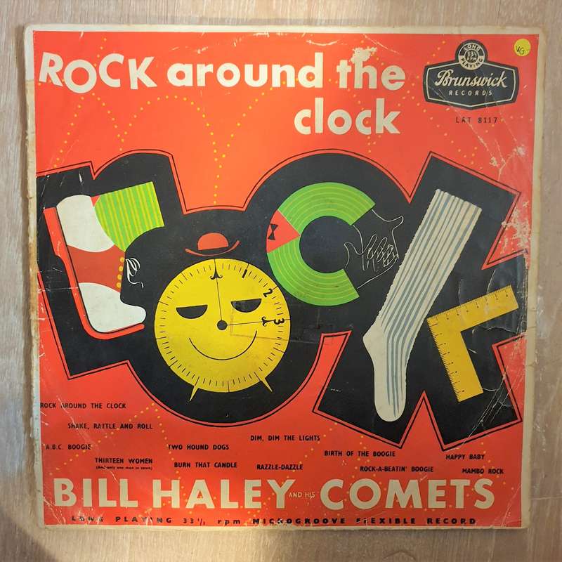 Bill Haley And His Comets  Rock Around The Clock - Vinyl LP Record - Opened  - Very-Good- Q...