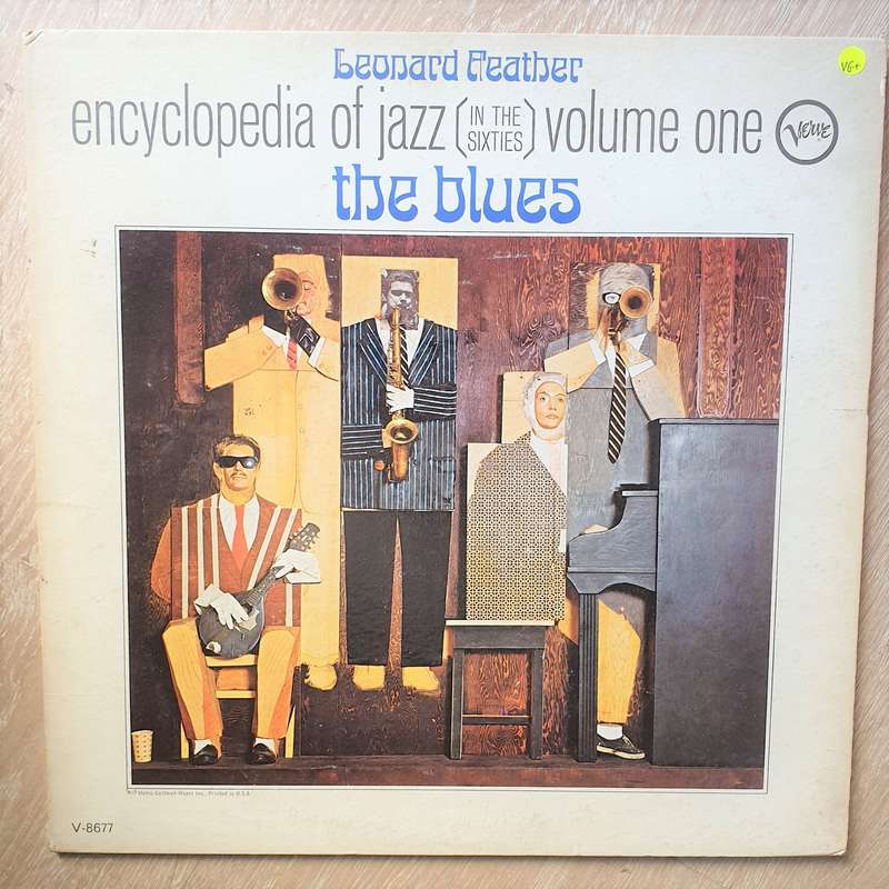 Leonard Feather Encyclopedia Of Jazz In The '60's Volume One The Blues - Vinyl LP Record - Very-G...