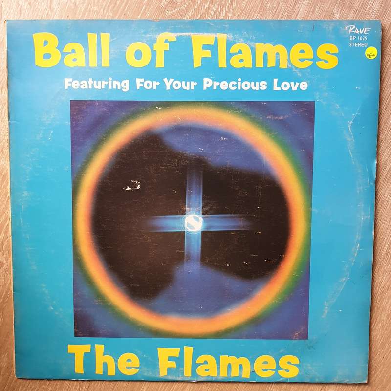 The Flames  Ball Of Flames (Rare - SA Band) - Vinyl LP Record - Very-Good+ Quality (VG+)
