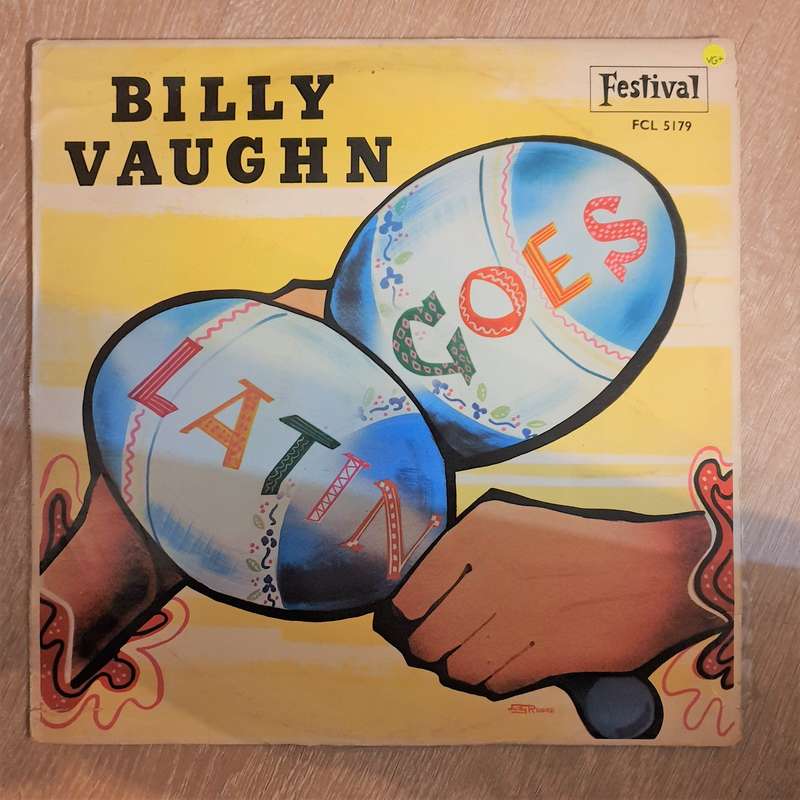 Billy Vaughn And His Orchestra  Billy Vaughn Goes Latin (Rare) - Vinyl LP Record - Very-Goo...