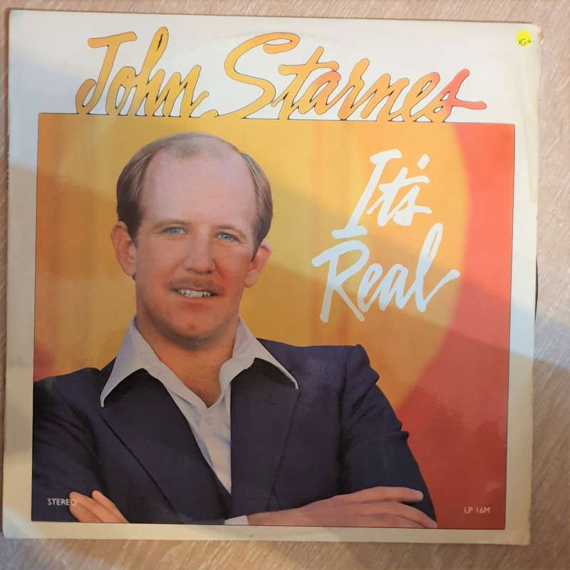 John Starnes  It's Real - Vinyl LP Record - Opened  - Very-Good+ (VG+)