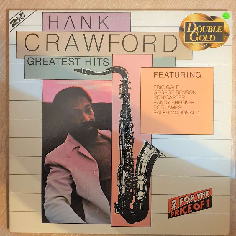 Hank Crawford - Greatest Hits   Double Vinyl LP Record  (VG+)