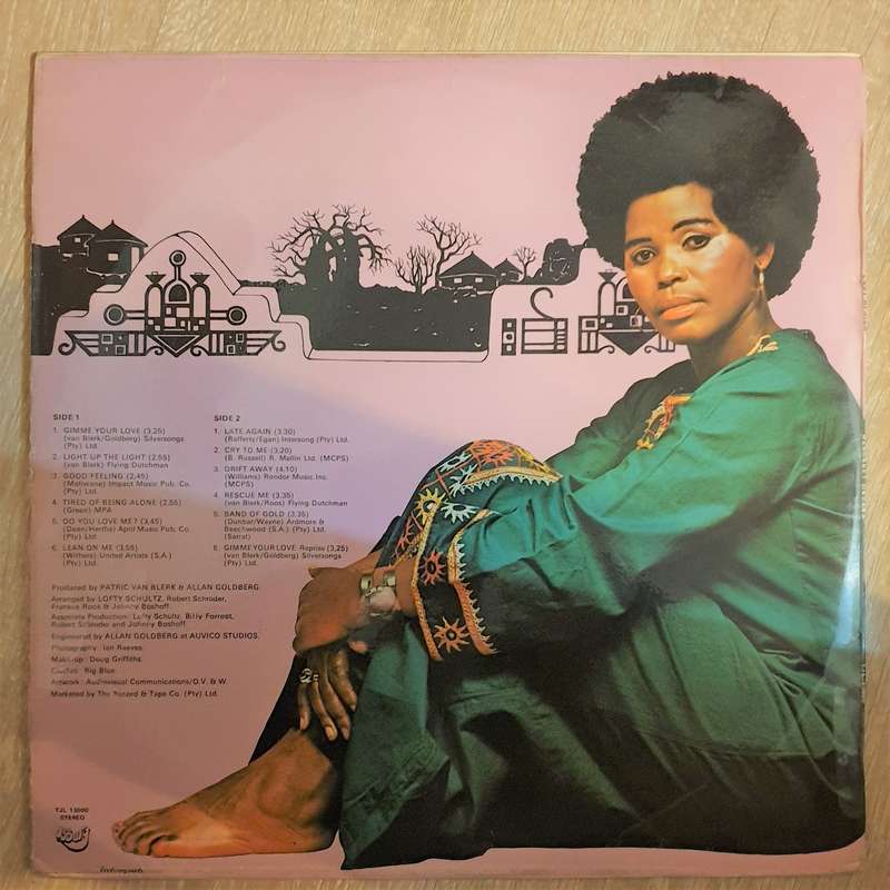 Margaret Singana  Lady Africa - Vinyl LP Record - Opened  - Very-Good Quality (VG)