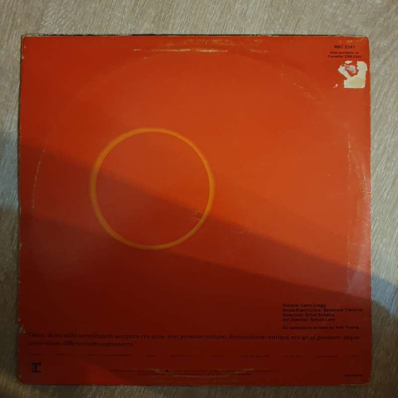 Neil Young & Crazy Horse  Reactor -  Vinyl Record  (VG+)