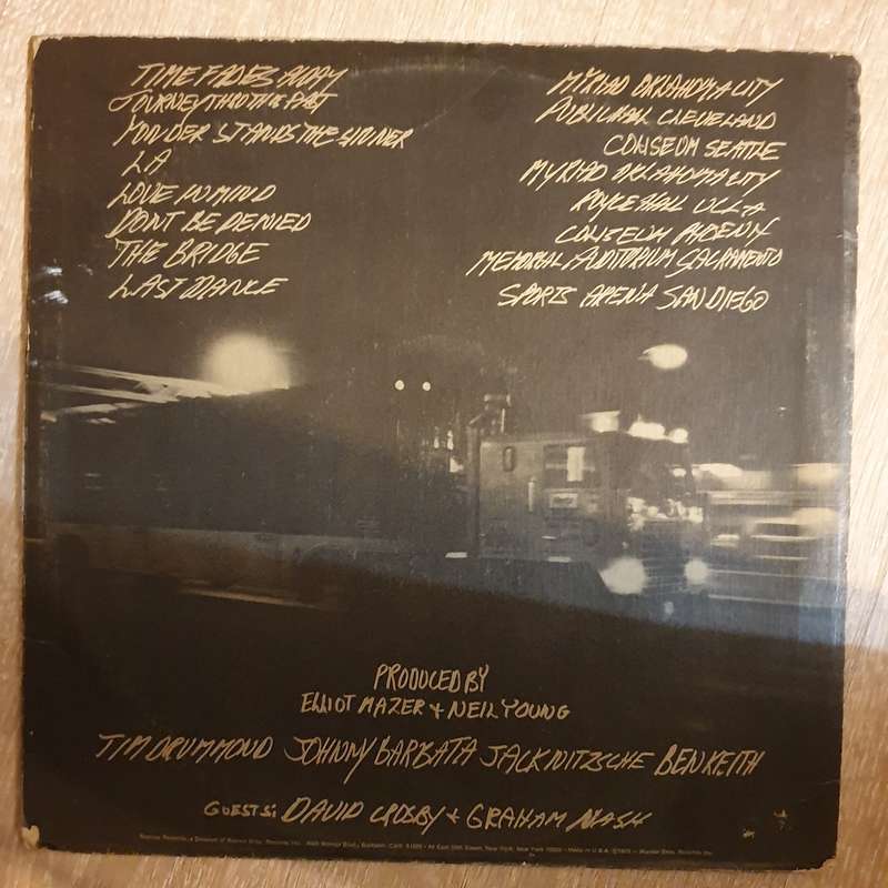 Neil Young  Time Fades Away (US) - Vinyl LP Record (VG+)