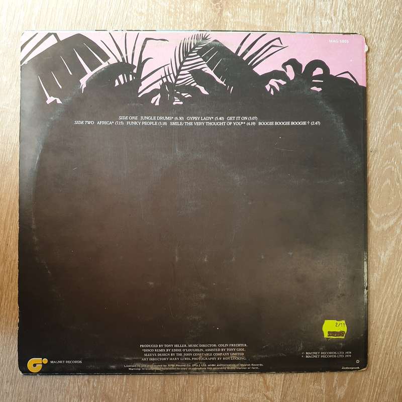 Wild Fantasy - Jungle Drums - Vinyl LP Record - Opened  - Very-Good Quality (VG)