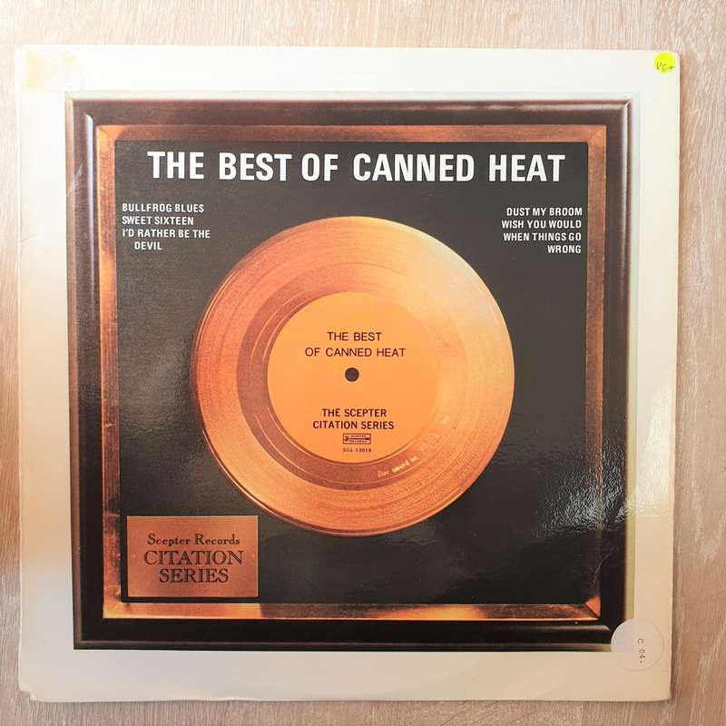 Canned Heat  The Best Of Canned Heat - Vinyl LP Record - Opened  - Very-Good+ (VG+)
