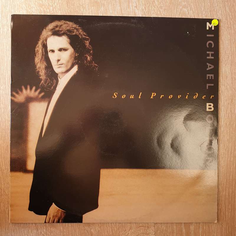Michael Bolton  Soul Provider  - Vinyl LP Record - Very-Good+ (VG+)