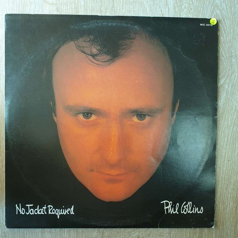 Phil Collins  No Jacket Required  - Vinyl LP Record - Very-Good- Quality (VG-)
