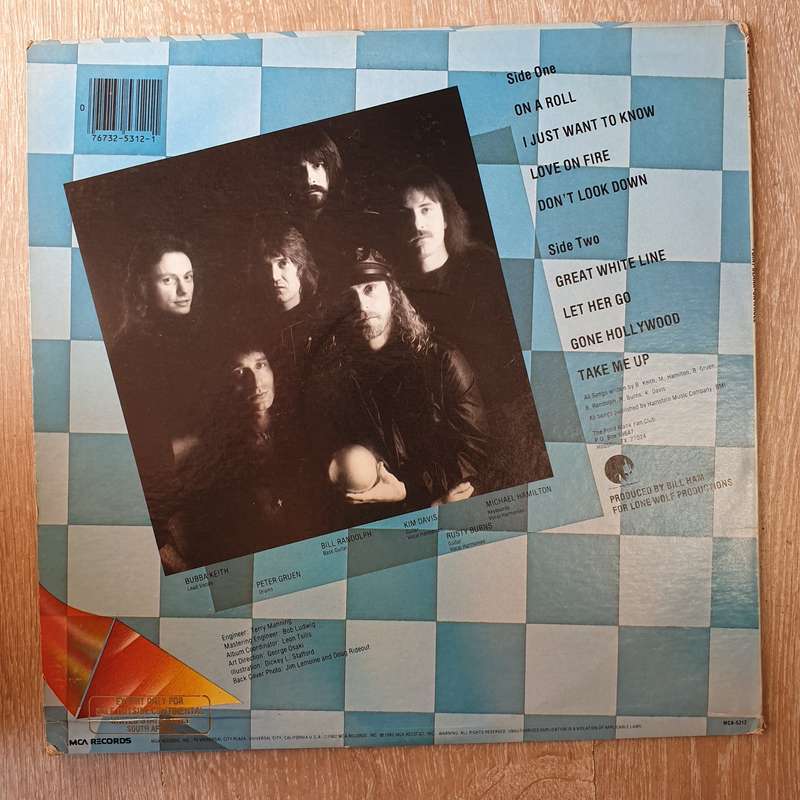 Point Blank  On A Roll  - Vinyl LP Record - Opened  - Very-Good+ (VG+)