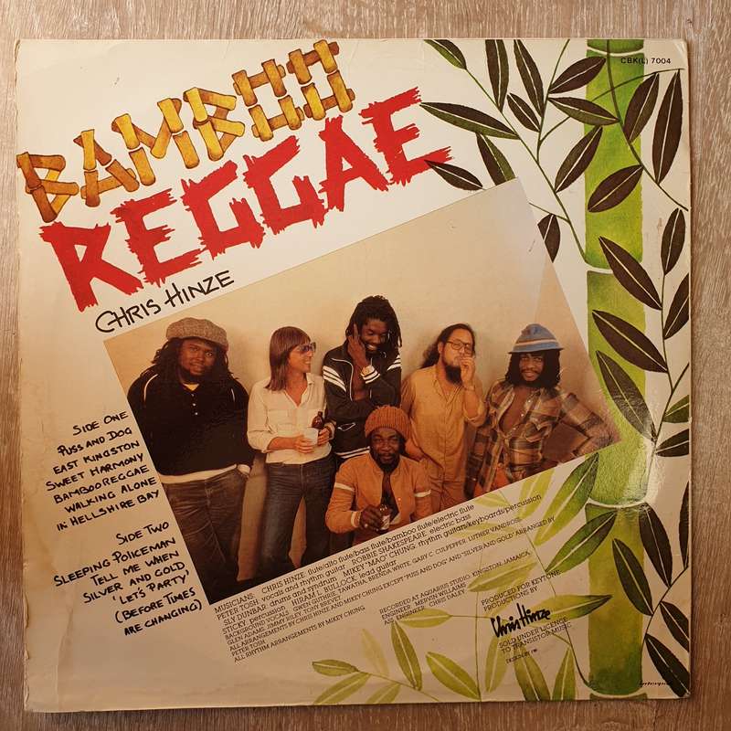 Chris Hinze -  Bamboo Reggae - with Peter Tosh, Robbie Shakespeare, Sly Dunbar - Vinyl LP Record ...