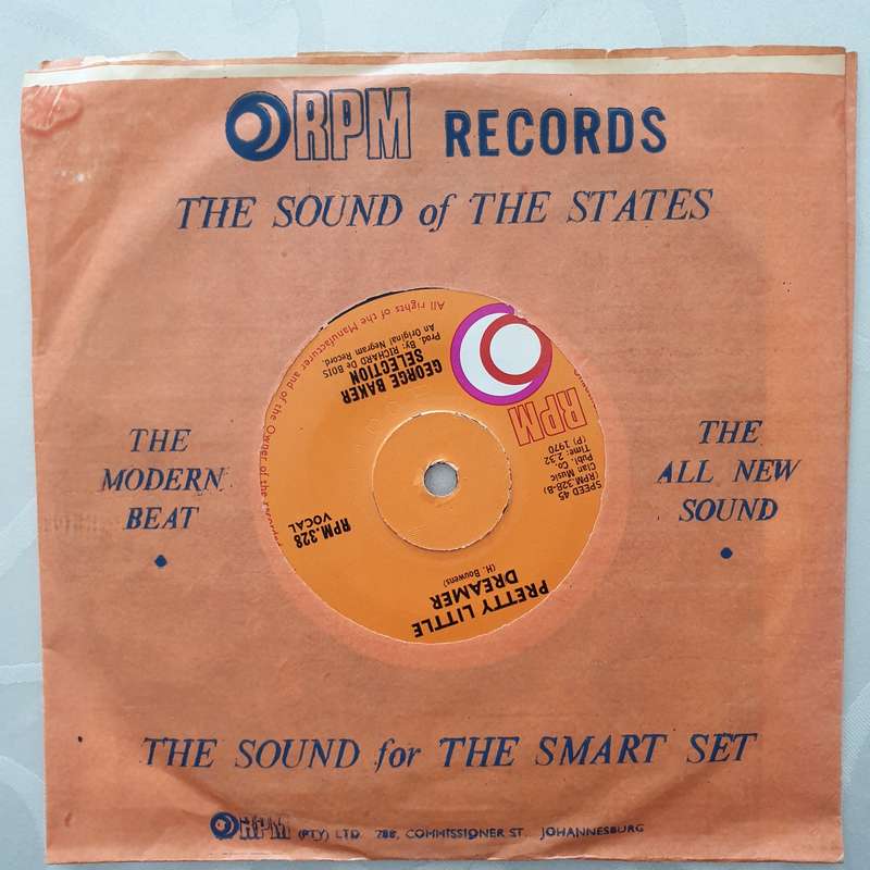 George Baker Selection  Little Green Bag - Vinyl 7" Record - Very-Good+ Quality (VG+)