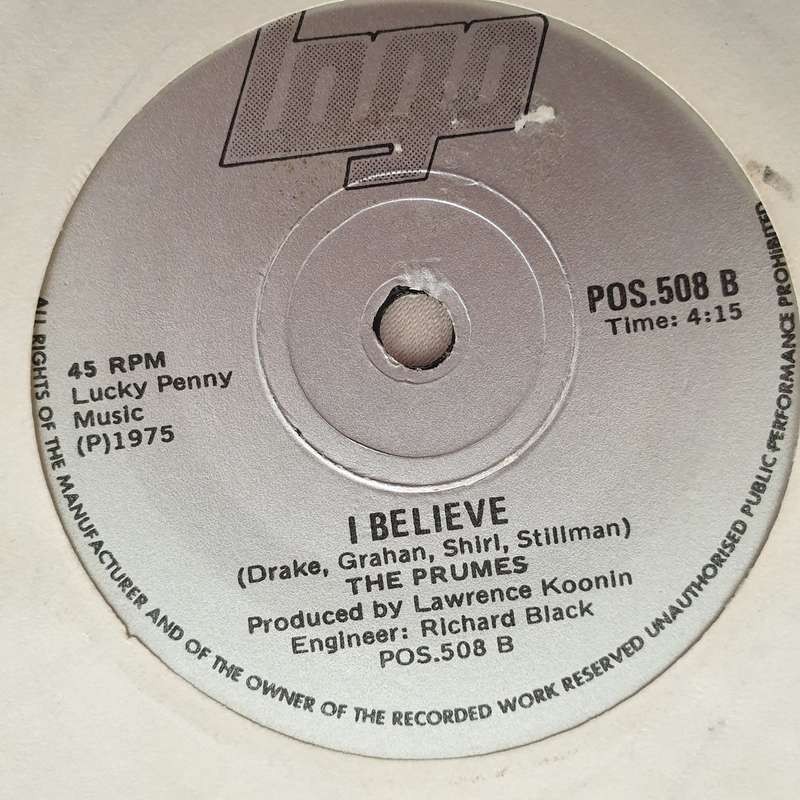 The Prumes  Sexy Ways - Vinyl 7" Record - Opened  - Very-Good Quality (VG)
