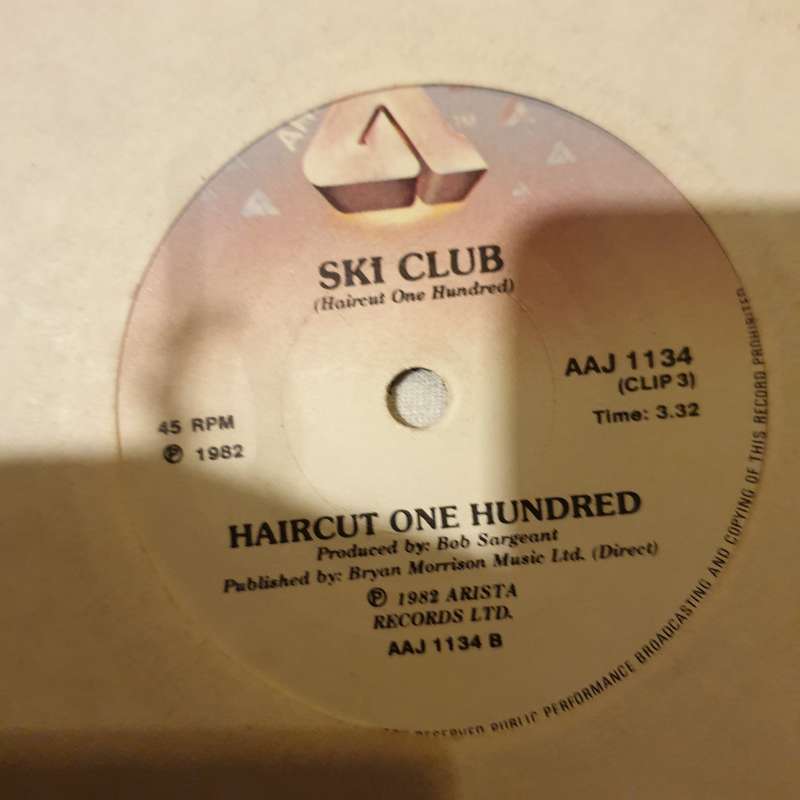Haircut One Hundred  Fantastic Day / Ski Club - Vinyl 7" Record - Opened  - Very-Good- Qual...