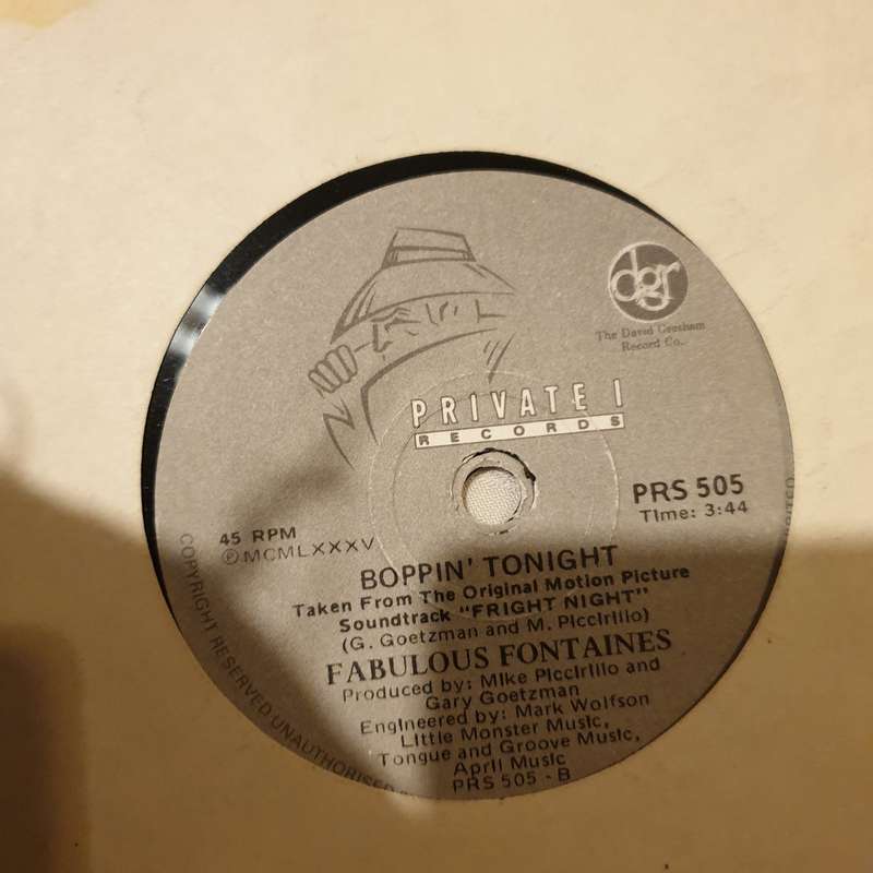J. Geils Band  Fright Night - Vinyl 7" Record - Very-Good+ Quality (VG+)