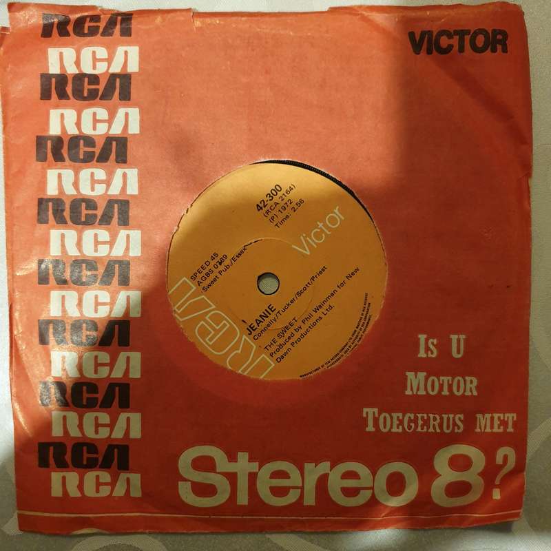 The Sweet  Poppa Joe - Vinyl 7" Record - Very-Good+ Quality (VG+)