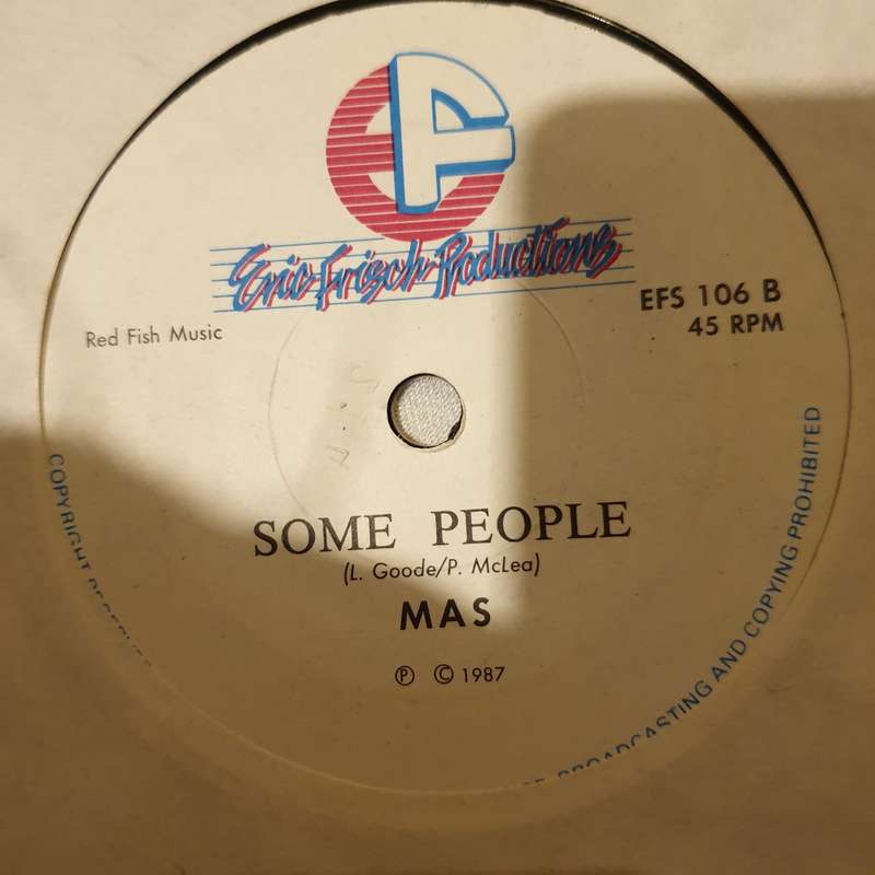 MAS  Pump Up The Volume / Some People - Vinyl 7" Record - Very-Good+ Quality (VG+)