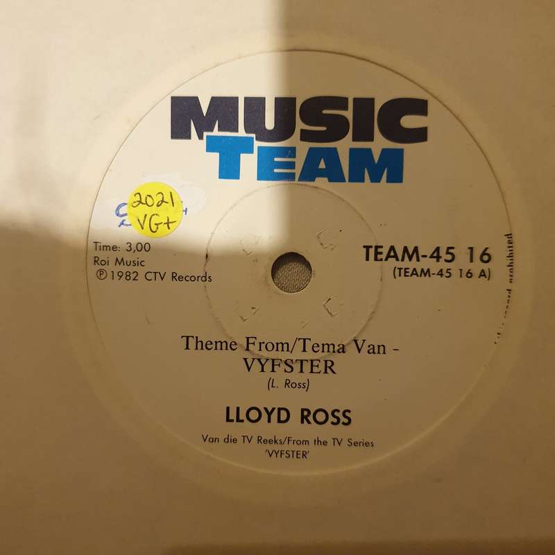 Lloyd Ross  Vyfster - Vinyl 7" Record - Very-Good+ Quality (VG+)