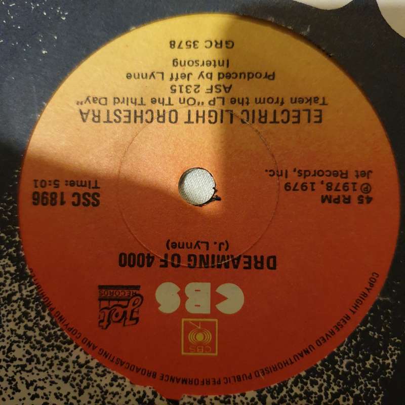 Electric Light Orchestra  Don't Bring Me Down - Vinyl 7" Record - Very-Good+ Quality (VG+)