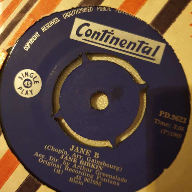 Jane Birkin And Serge Gainsbourg  Je T'aime... Moi Non Plus - Vinyl 7" Record - Opened  - V...