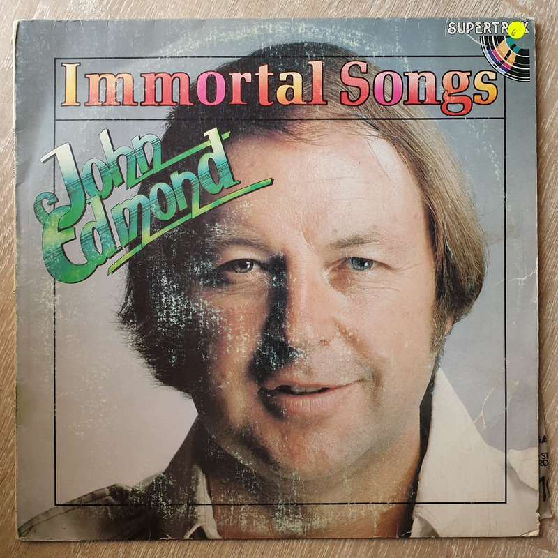 John Edmond - Immortal Songs   Vinyl LP Record - Opened  - Good Quality (G) (Vinyl Specials)