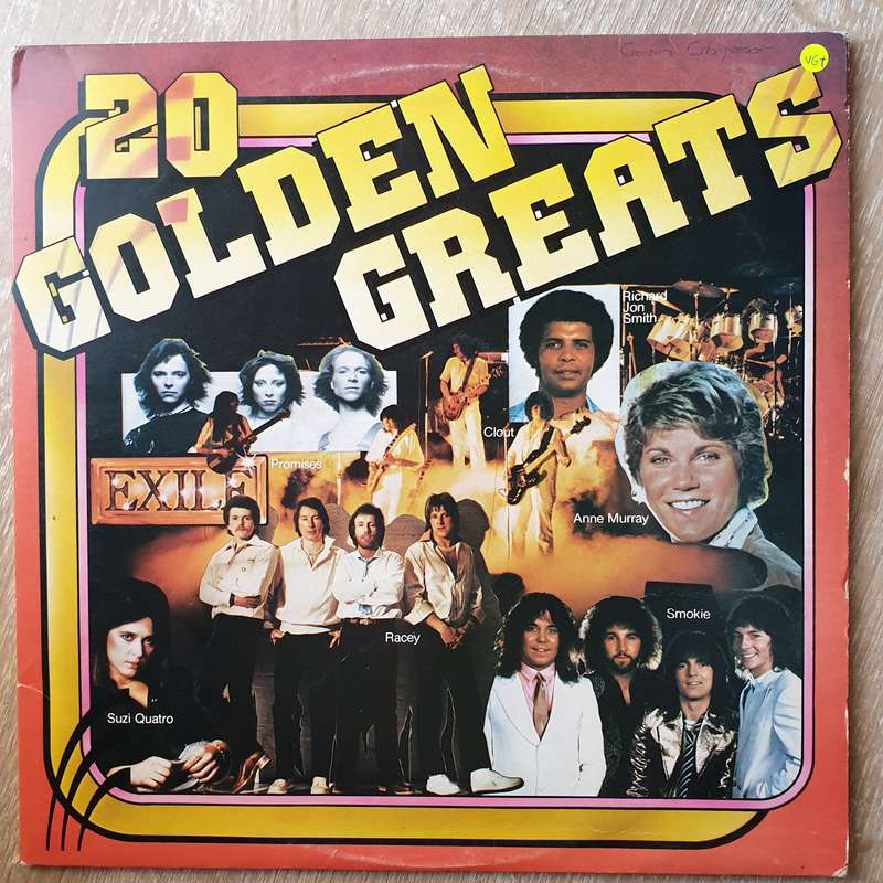 20 Golden Greats - Double Vinyl LP Record - Very-Good+ Quality (VG+)