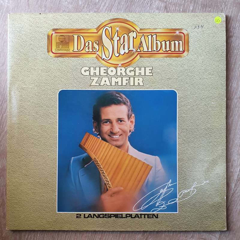Gheorge Zamfir - Das Star Album (German Pressing) - Double LP Record - Opened  - Very-Good Qualit...