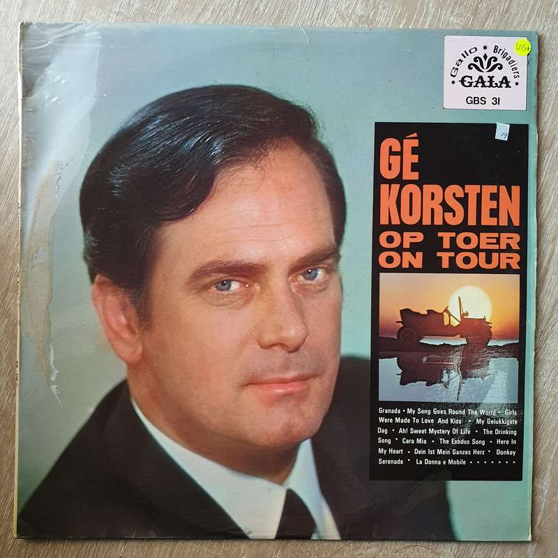 Ge Korsten - Op Toer/On Tour  - Vinyl LP Record - Very-Good+ Quality (VG+)