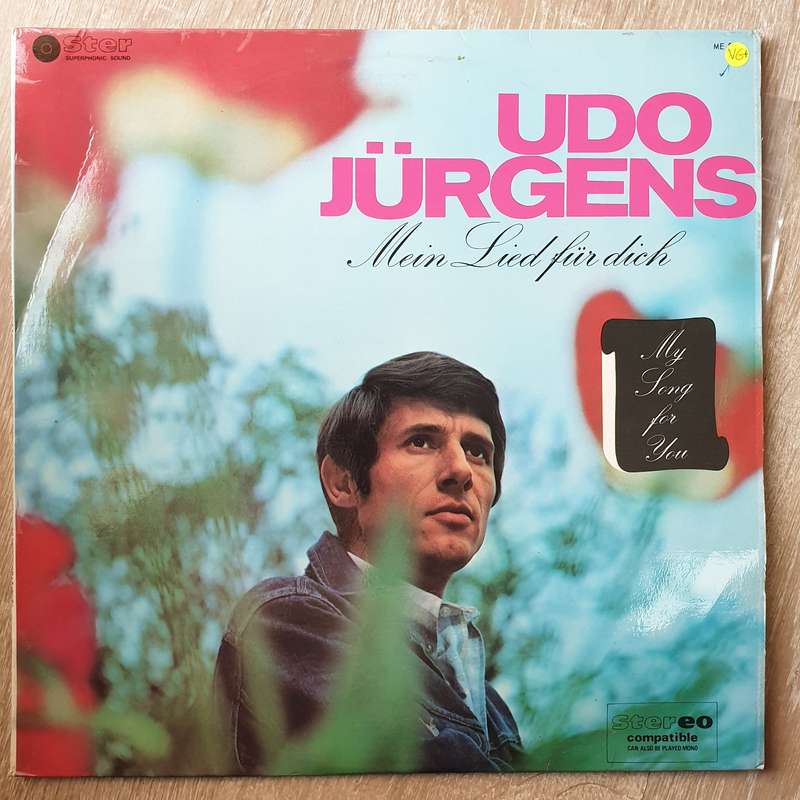 Udo Jürgens  Mein Lied Für Dich - Vinyl LP Record - Very-Good+ Quality (VG+)