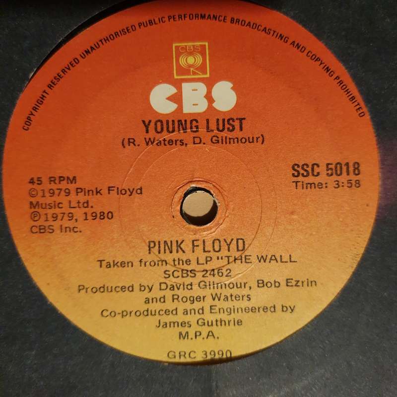 Pink Floyd  Another Brick In The Wall (Part II) - Vinyl 7" Record - Very-Good+ Quality (VG+)