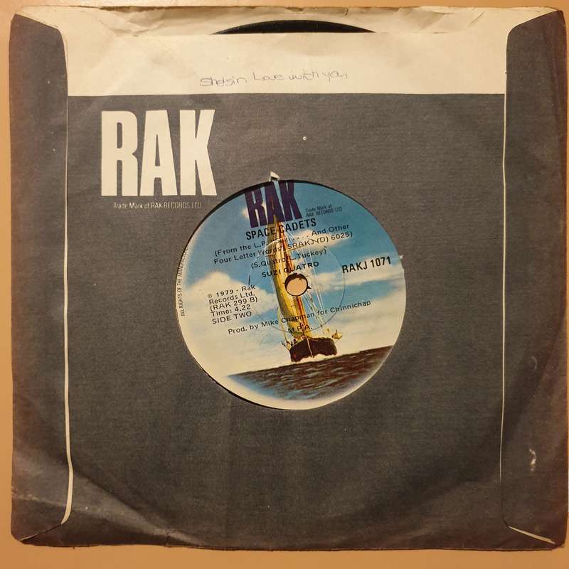 Suzi Quatro  She's In Love With You - Vinyl 7" Record - Opened  - Good+ Quality (G+)