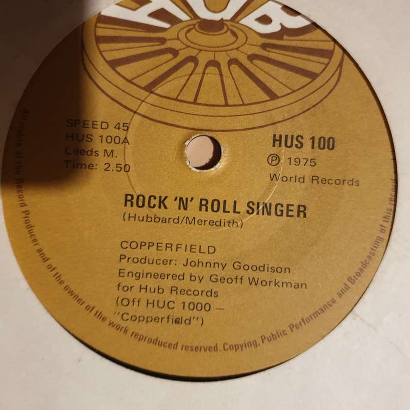 Copperfield - You're a Wonderful Woman - Vinyl 7" Record - Opened  - Very-Good Quality (VG)