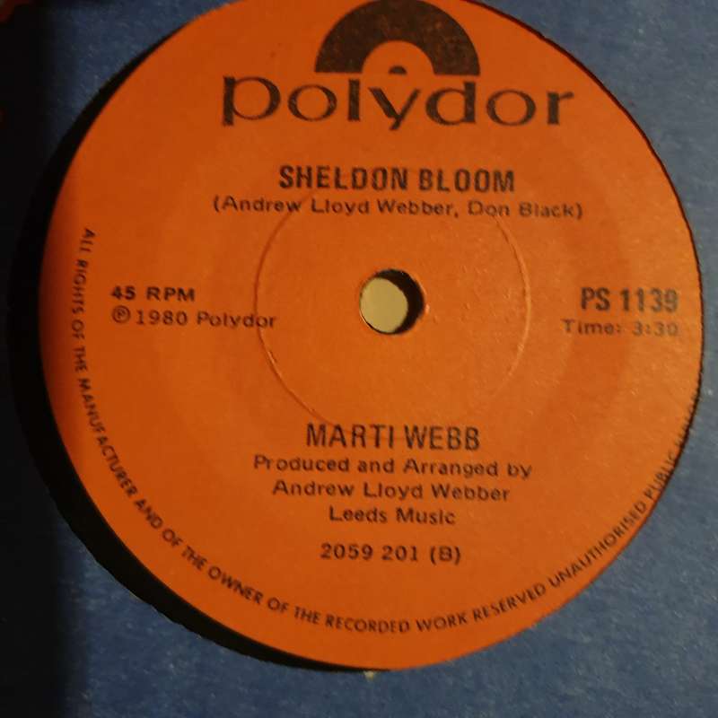 Marti Webb  Take That Look Off Your Face - Vinyl 7" Record - Very-Good- Quality (VG-)