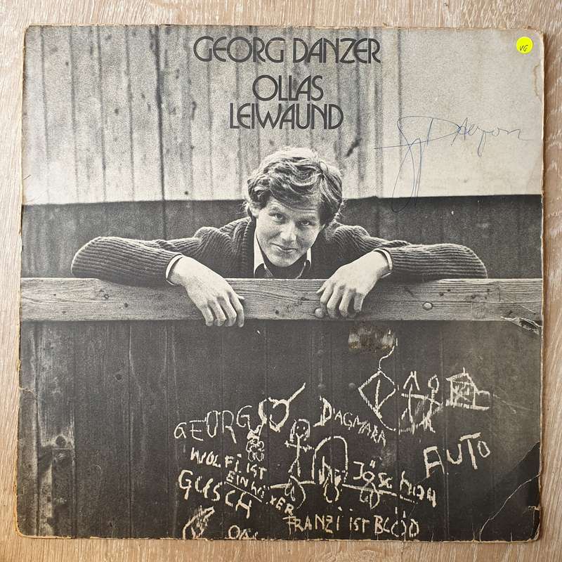 Georg Danzer  Ollas Leiwaund - Vinyl  LP Record - Opened  - Very-Good Quality (VG)