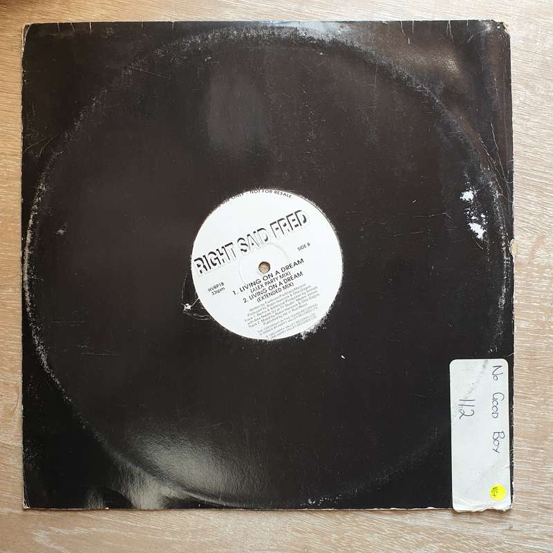 Right Said Fred  Living On A Dream - Vinyl LP Record - Very-Good+ Quality (VG+)