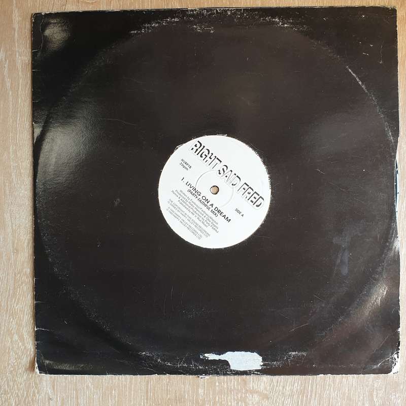 Right Said Fred  Living On A Dream - Vinyl LP Record - Very-Good+ Quality (VG+)