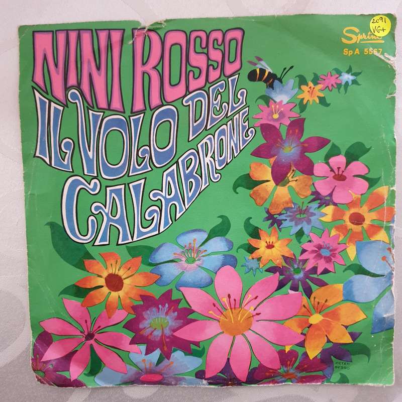 Nini Rosso  Il Volo Del Calabrone - Vinyl 7" Record - Very-Good+ Quality (VG+)