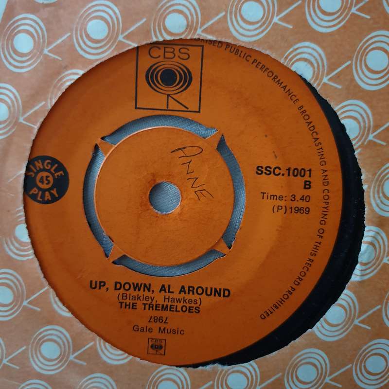 The Tremeloes  Hello World - Vinyl 7" Record - Very-Good- Quality (VG-)
