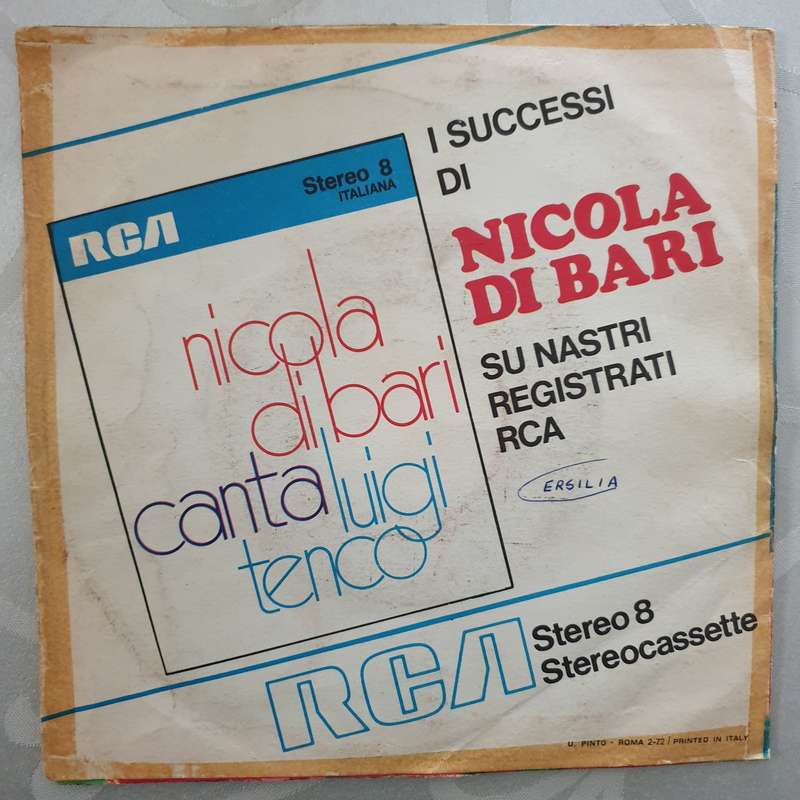 Nicola Di Bari  I Giorni Dell'Arcobaleno / Era Di Primavera - Vinyl 7" Record - Very-Good Q...