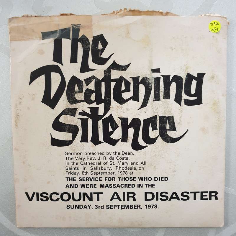 The Deafening Silence - Viscount Air Disaster - Vinyl 7" Record - Very-Good+ Quality (VG+)