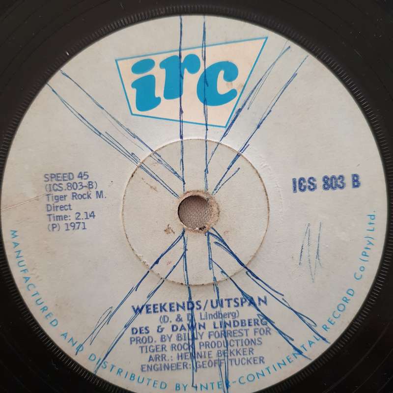 Des & Dawn Lindberg  The Seagull's Name Was Nelson - Vinyl 7" Record - Good Quality (G)