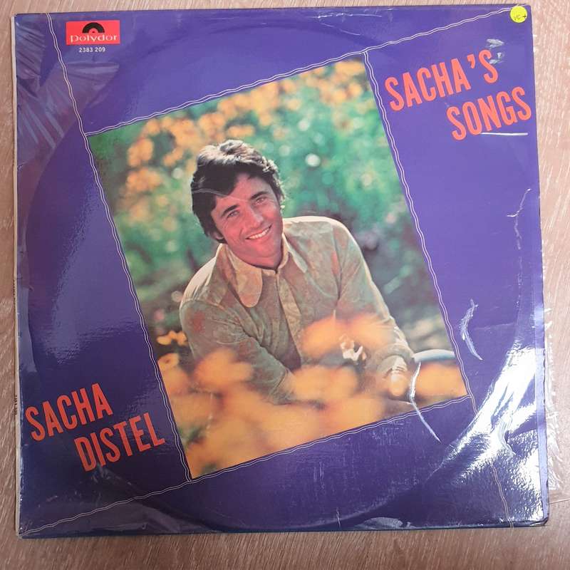 Sacha Distel - Sachas Songs - Vinyl LP Record - Very-Good+ Quality (VG+)
