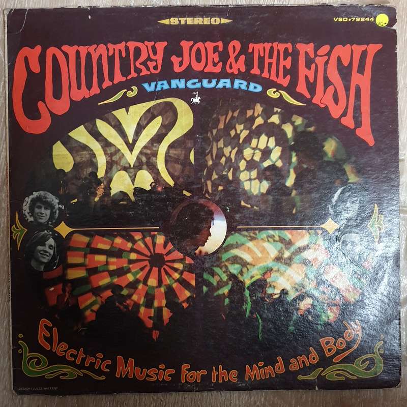 Country Joe & The Fish  Electric Music For The Mind And Body - Vinyl  LP Record - Opened  -...
