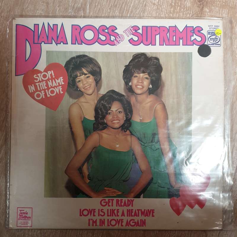 Diana Ross And The Supremes  Stop! In The Name Of Love - Vinyl LP Record - Very-Good+ Quali...