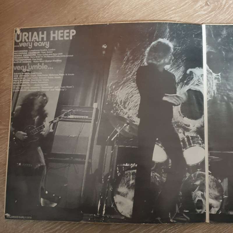Uriah Heep  ...Very 'Eavy ... Very 'Umble (UK) - Vinyl LP Record - Opened  - Very-Good- Qua...